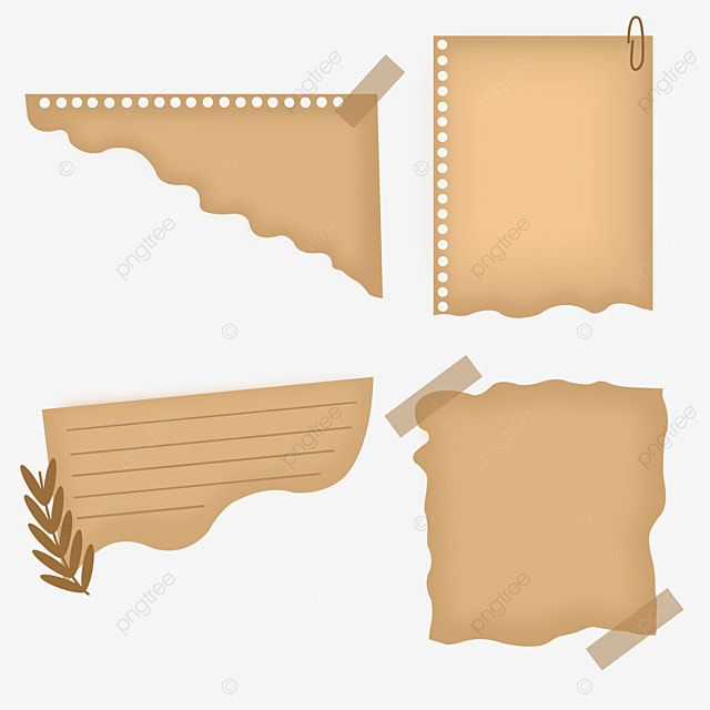Torn Paper Aesthetic Hd Transparent Vintage Aesthetic Torn Paper Scrapbook Brown Set Memo Paper Note Paper Aesthetic Paper Png Image For Free Download Torn Paper Vintage Scrapbook Paper Vintage Paper Background