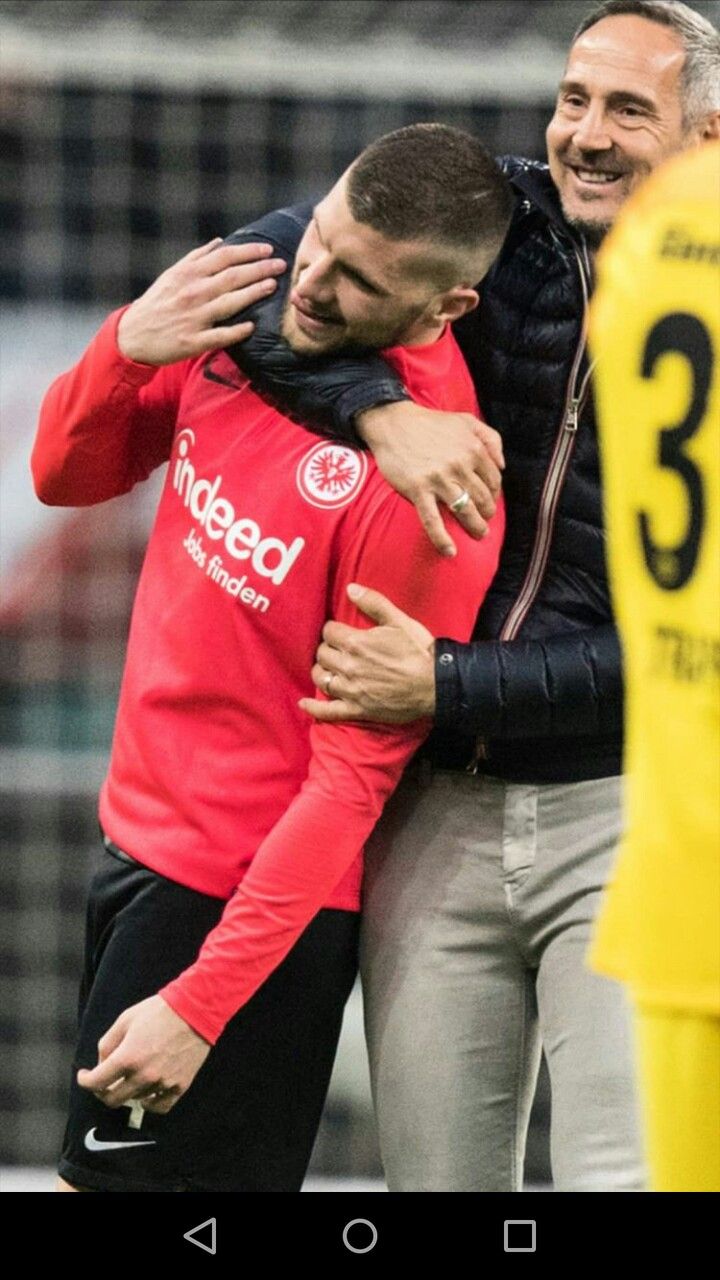 Ante Rebic In Action During The Bundesliga Match Between Eintracht Frankfurt And Borussia Dortmund At Commerzbank Arena On February 2 2019