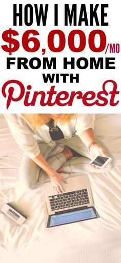 How she made Pinterest her full-time job is the best! I'm so happy I found this AWESOME post! How she was able to work from home and make $6k a year is incredible! Definitely pinning for later!