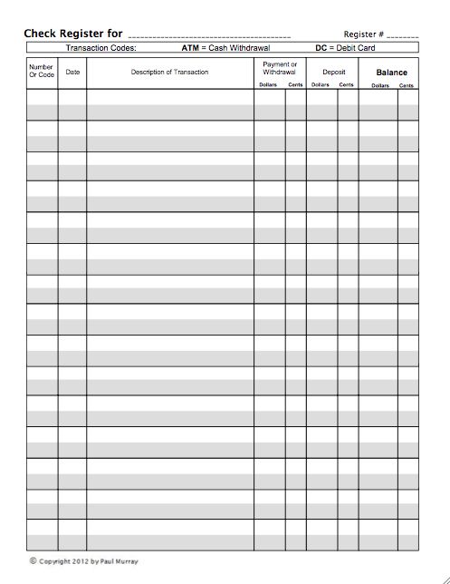 90 best personal finance class images on Pinterest Finance - check registers 90 best personal finance class images on Pinterest Finance - check registers