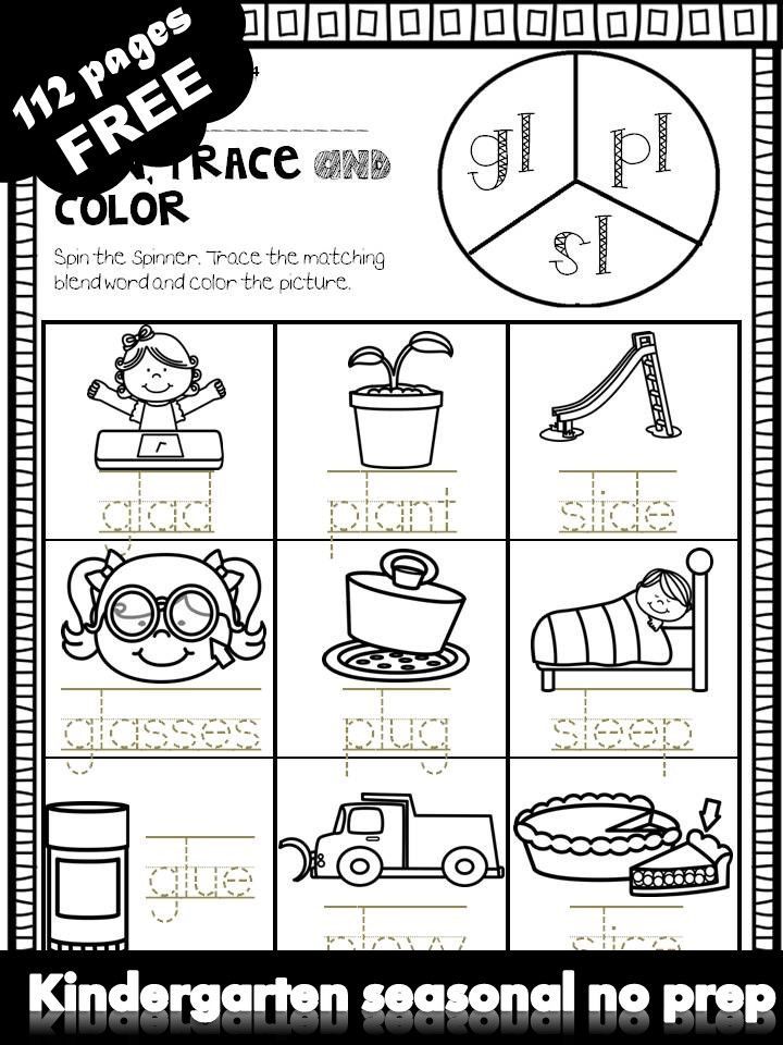 Free kindergarten activities and worksheets. 100+ free printables for