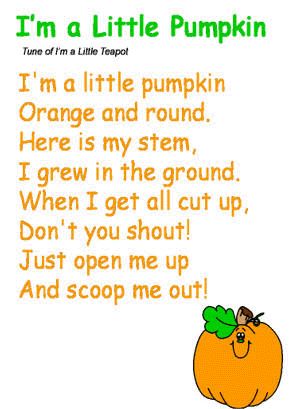 im a little pumpkin poem so fun cant wait to have kids and make them sing it in the fall or when learning about or carving pumpkins - Cute Halloween Poem im a little pumpkin poem so fun cant wait to have kids and make them sing it in the fall or when learning about or carving pumpkins - Cute Halloween Poem