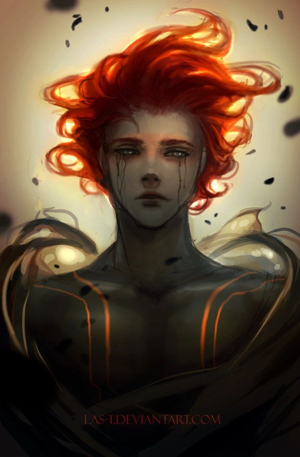 Redhead anime characters male