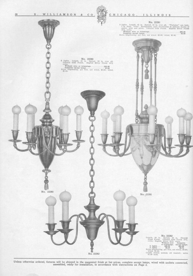 139 Best Vintage Lamp Catalogs & Ephemera Images On Pinterest R.Williamson and Co. Circa 1910. Vintage and Antique Chandeliers, Wall Sconces - 139 Best Vintage Lamp Catalogs & Ephemera Images On Pinterest