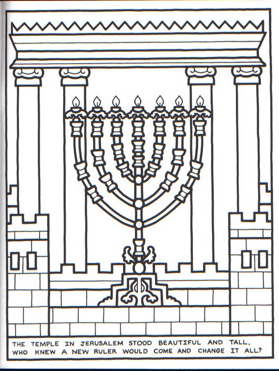 Hanukkah Coloring Pages Hanukkah Coloring Pages