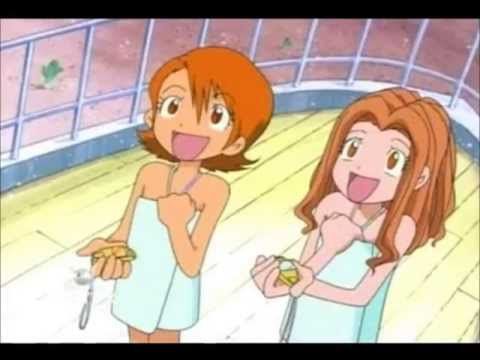 coeds fucking in the shower images of mimi naked from digimon