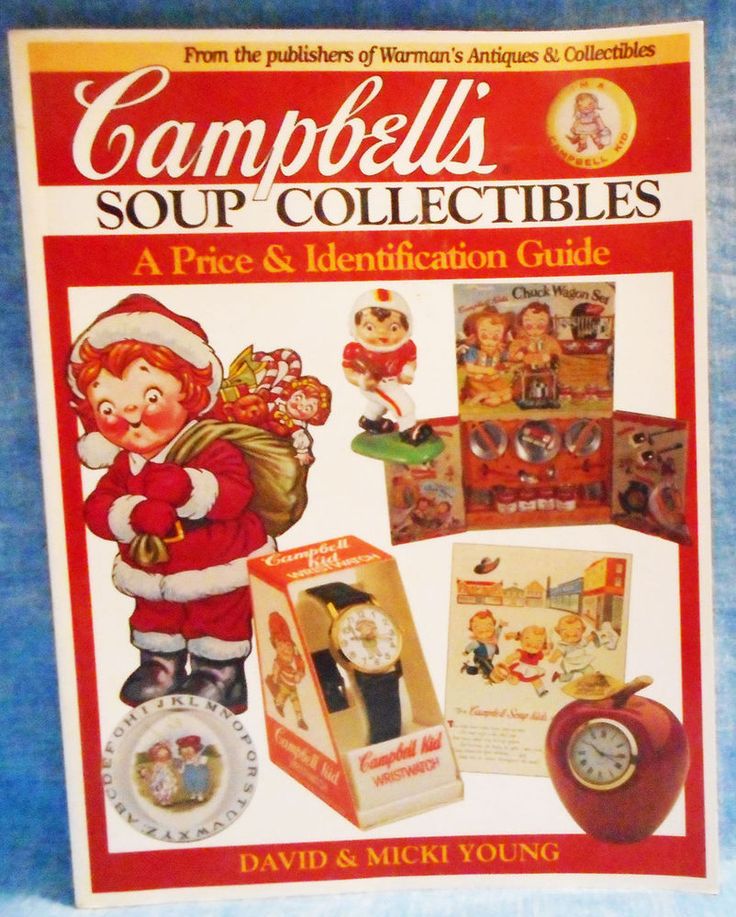 Campbell's Soup Collectibles Price & ID Book By Young B1