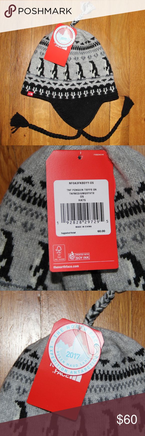 The North Face Expedition Penguin Trapper Beanie Ear flap