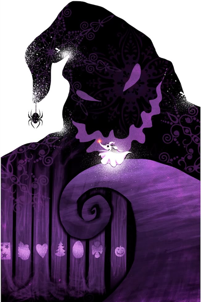 nightmare before christmas artwork fan art nightmare nightmare before christmas zero pop