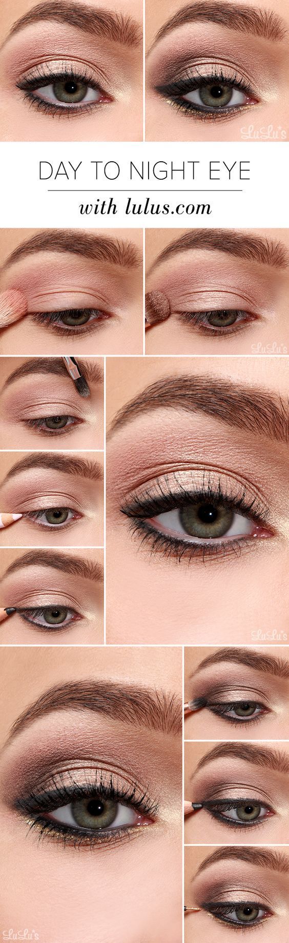 How To: Schritt für Schritt Augen Make-up-Tutorials und Anleitungen für Anfän...