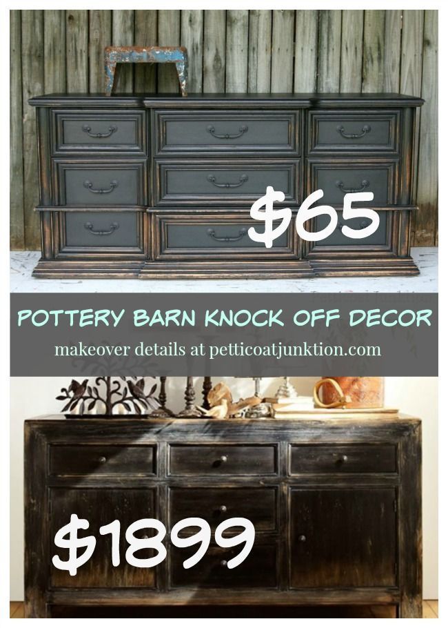 Pottery Barn Knock Off Themed Furniture Makeovers Petticoat Junktion Rustic Diy Decor Pottery Barn Knock Off Themed, Pottery Barn Knock Off Furniture
