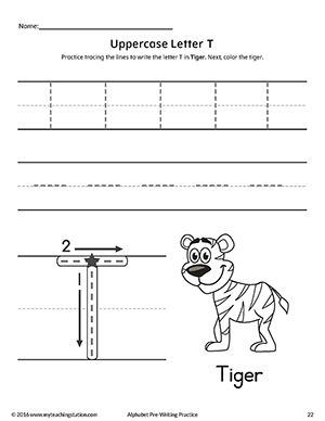 writing uppercase letter m myteachingstation