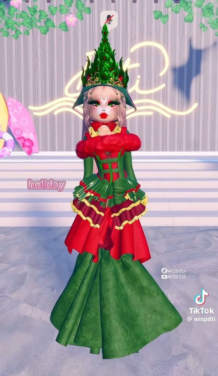 Pin by 𝐦𝐚𝐯𝐢𝐡. on dti in 2024 | Festive holiday dress, Holiday festival
