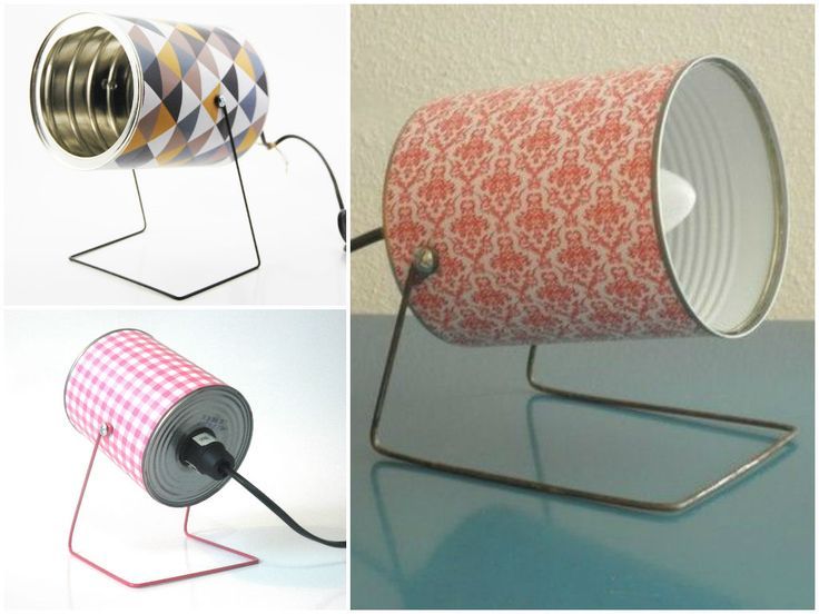 upcycled tin can into