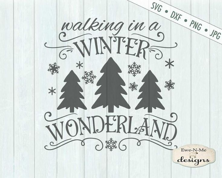 Winter Wonderland svg Christmas Tree SVG Snowflake SVG | Etsy in 2020 | Winter wonderland ...
