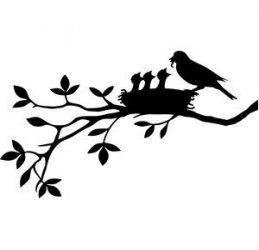Love Bird Silhouette Design 35+ Ideas | Bird silhouette, Silhouette art