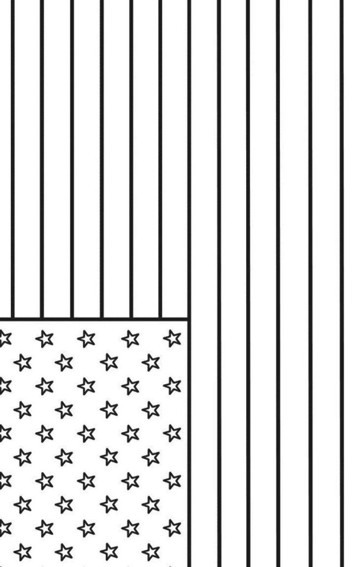 Free Print The United States Of America Flag Coloring Pages
