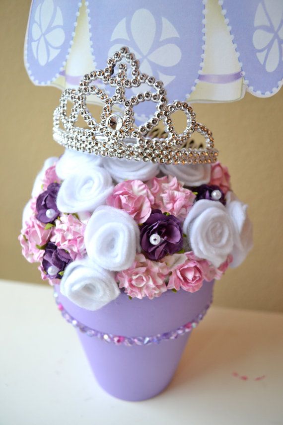105 Best Party Ideas- Sophia The First Images On Pinterest Sofia The First Bedding | Sofia the first centerpiece by Annabellasworld on Etsy - 105 Best Party Ideas- Sophia The First Images On Pinterest