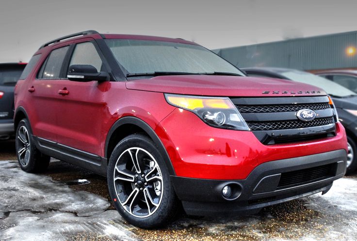 2015 #Ford Explorer Sport in Ruby Red Metallic Tinted Clearcoat | Ford