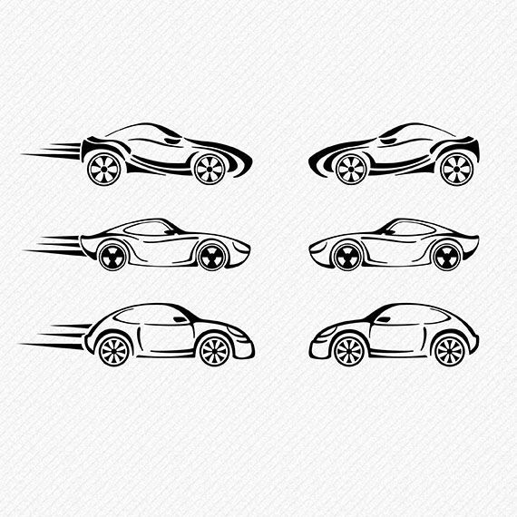 Download Cars Svg Vector And Clip Art Files For Cricut Silhouette Etsy Car Vector Svg Clip Art