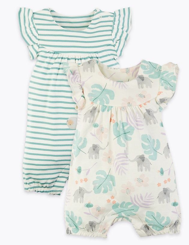 Organic Cotton Strampler mit Shirt Soft Rose