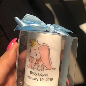 Mothers Day Christening Baby Shower Birthday Disneys Dumbo Candle