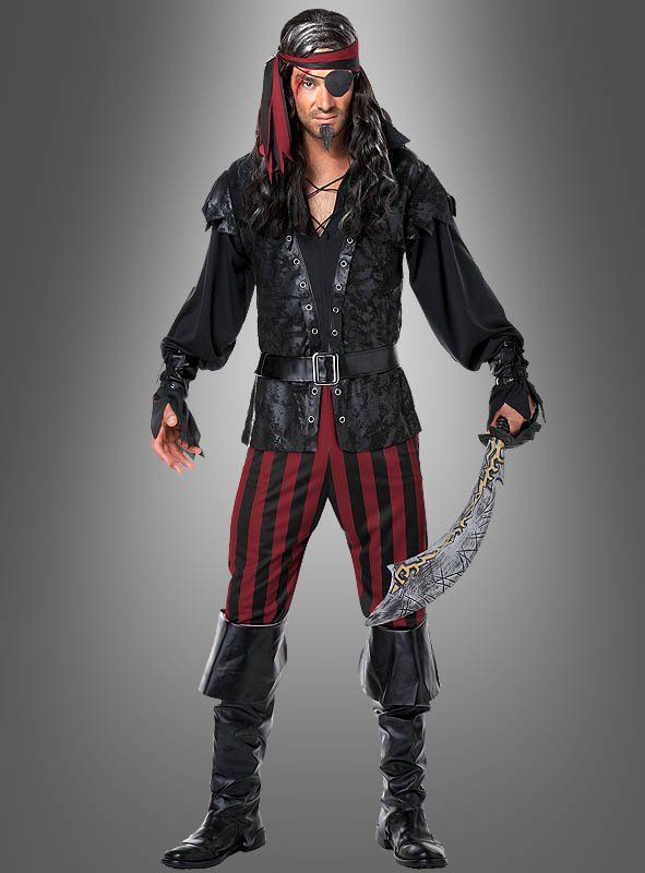 Orl Herren Kostüm Pirat Piratenkostüm Karneval Fasching