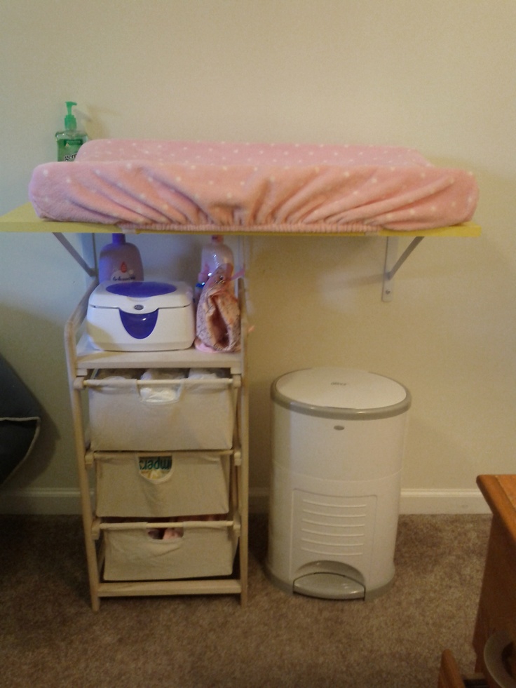 26 Best Bathroom Changing Station Images On Pinterest Diy Changing Table For A Small E