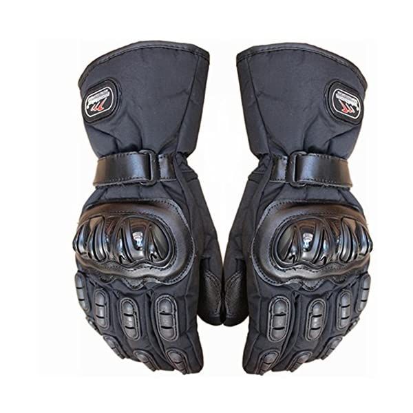 1Pair Motorcycle Full Finger Gloves Racing Waterproof Motorbike Protection