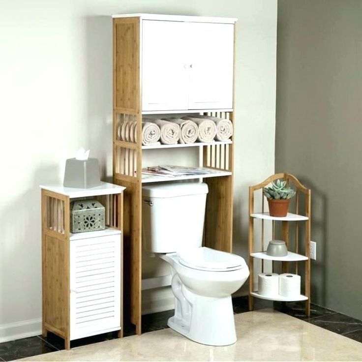 30 Space Saving Over The Toilet Storage Ideas Diy Home Art Bathroom Cabinet Paper Bathroom Storage Over Toilet, Over The Toilet Console Table
