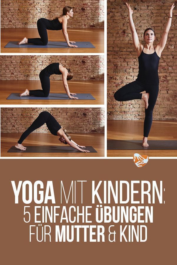 Yoga mit Kindern: 5 einfache Übungen für Mutter und Kind