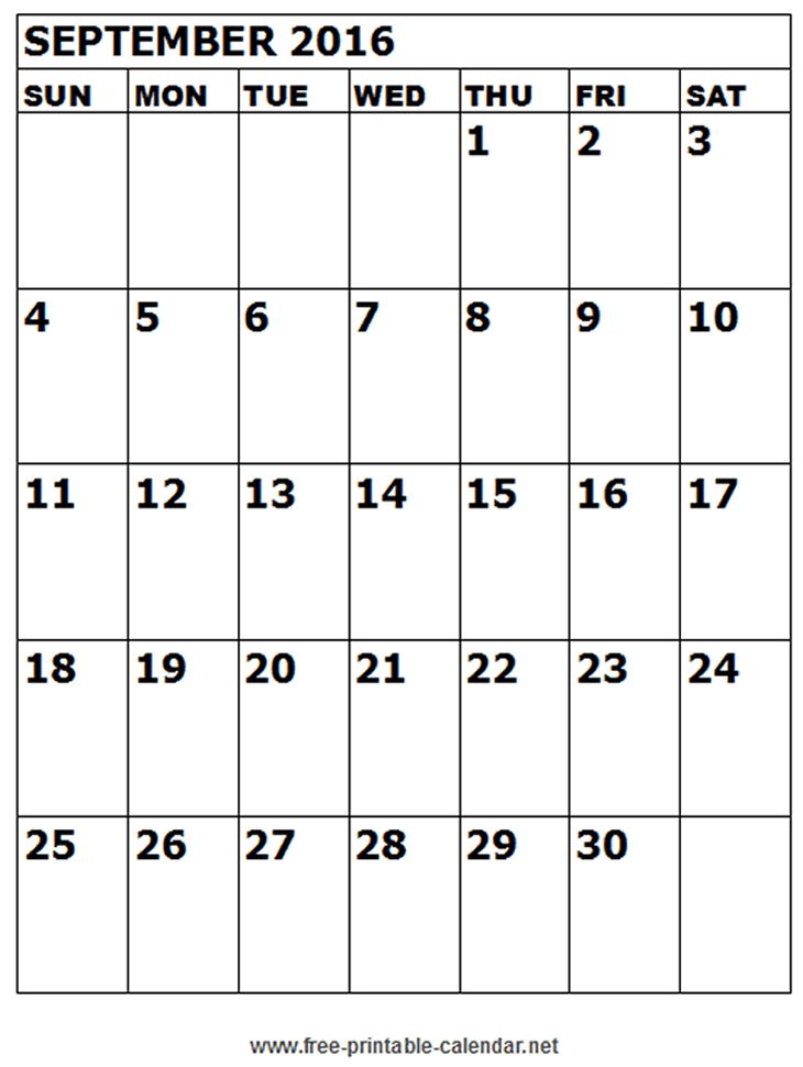 calendar september 2016 miscellaneous pinterest calendar 2016