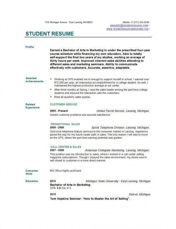 different cv layouts