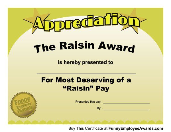 25 best Funny employee awards images on Pinterest Employee - employee of the month certificate template free 25 best Funny employee awards images on Pinterest Employee - employee of the month certificate template free