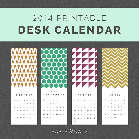 Calendar Design Pattern : Printable desk or wall calendar planner pdf Calendar Design Pattern : Printable desk or wall calendar planner pdf