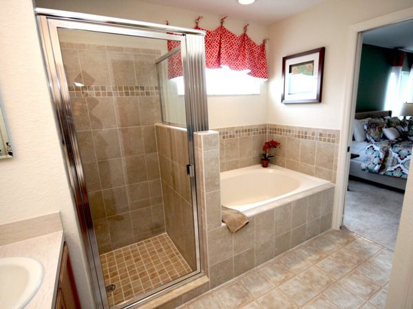 a tiled shower with glass enclosure brings a touch of elegance to any master suite - Bathroom Remodel Lakeland Fl a tiled shower with glass enclosure brings a touch of elegance to any master suite - Bathroom Remodel Lakeland Fl