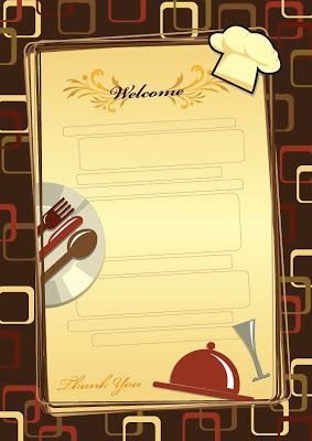 plantillas para menus de restaurantes gratis