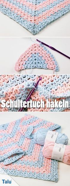 Stola/Schultertuch häkeln – kostenlose Anleitung für Anfänger Stola/Schultertuch häkeln – kostenlose Anleitung für Anfänger