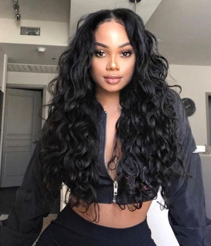 Ebony long hair favorite shared