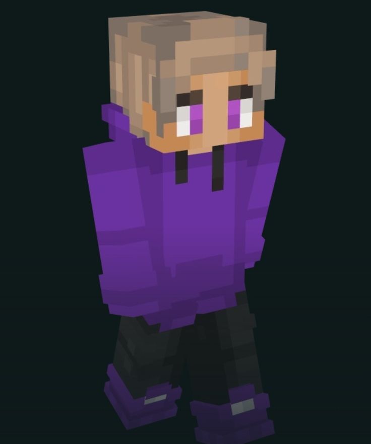 purpled in 2021 | Purple, Mc skins, Minecraft youtuber skins