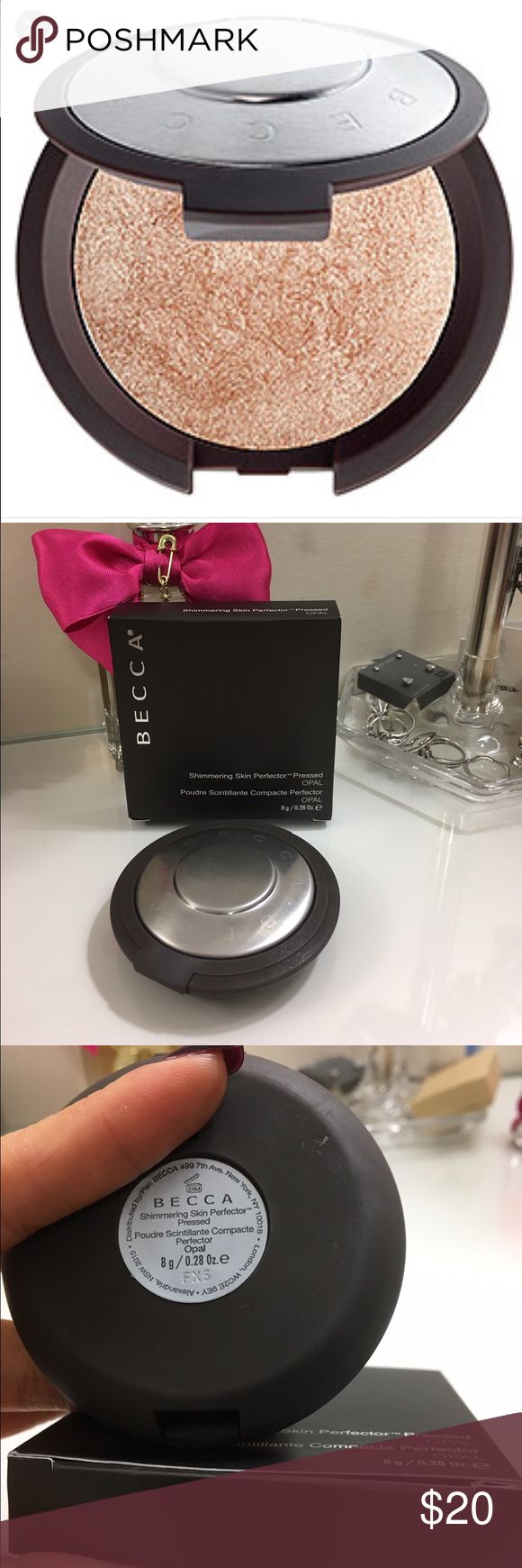 Becca shimmering skin pressed opal highlighter | Opal highlighter