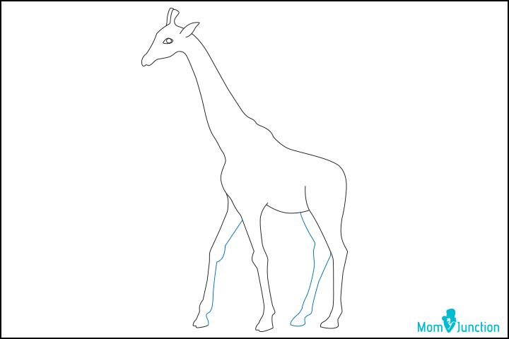 How To Draw A Giraffe: An Easy Step-By-Step Tutorial | Giraffe drawing