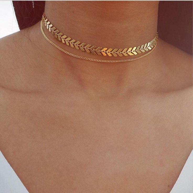 2019 CEA Women’s Temperament Fashion Fishbone Chain