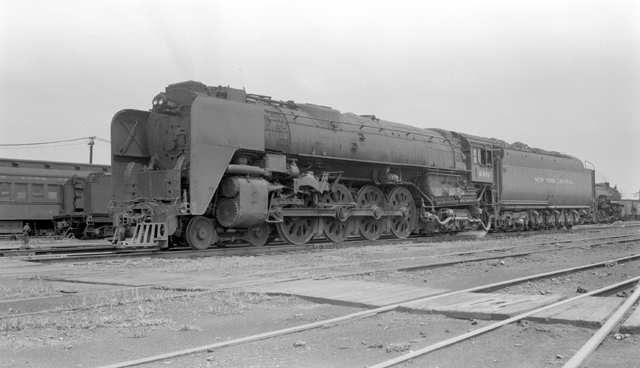 New York Central Railroad Niagara 6015, photographed by Otto Perry on New York Central Railroad Niagara 6015, photographed by Otto Perry on