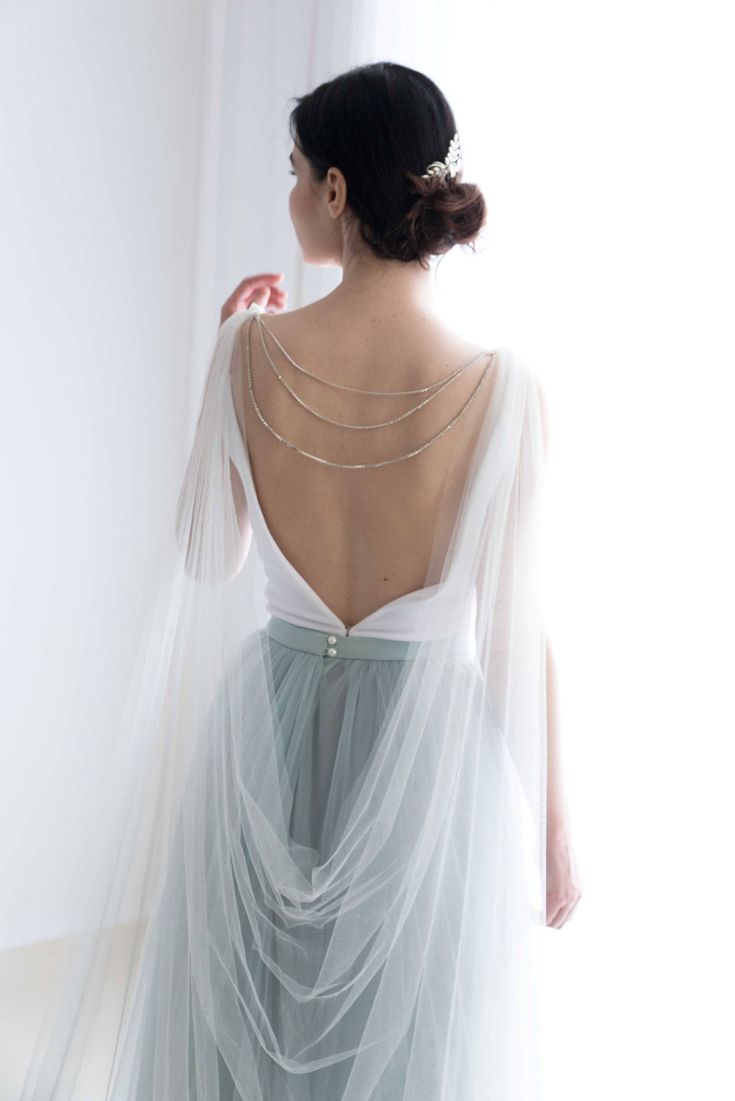 etsy bridal cape