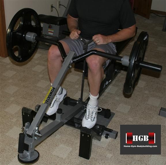 Homemade seated calf raise machine clearance