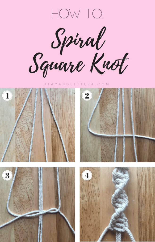 DIY Macrame Plant Hanger, macrame, macrame knits, how to spiral square knot, squ… DIY Macrame Plant Hanger, macrame, macrame knits, how to spiral square knot, squ…