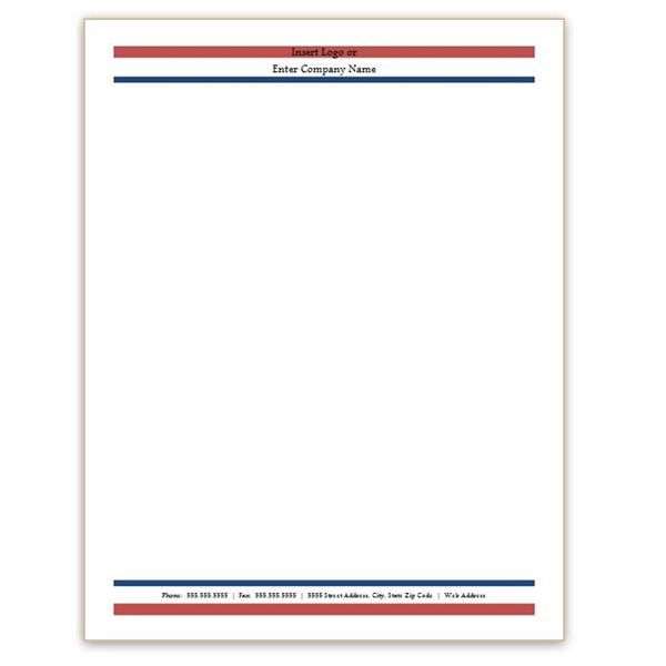 Free Professional Letterhead Templates for trucking | Six Free Letterhead Templates for Microsoft Word: Business or Personal ...