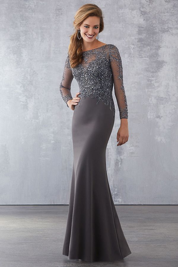 Outstanding Tulle & Acetate Satin Bateau Neckline Sheath ... Outstanding Tulle & Acetate Satin Bateau Neckline Sheath ...