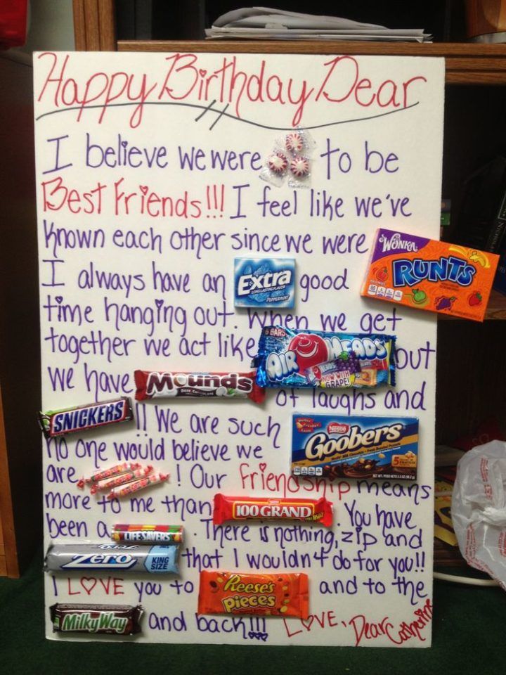 Best Friend Gifts Hy Birthday Card I Made For My Best Friend Gifts Hy Birthday Card I Made For My With Some Of